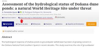 An screenshot of a journal pointing to the location of the article's DOI.